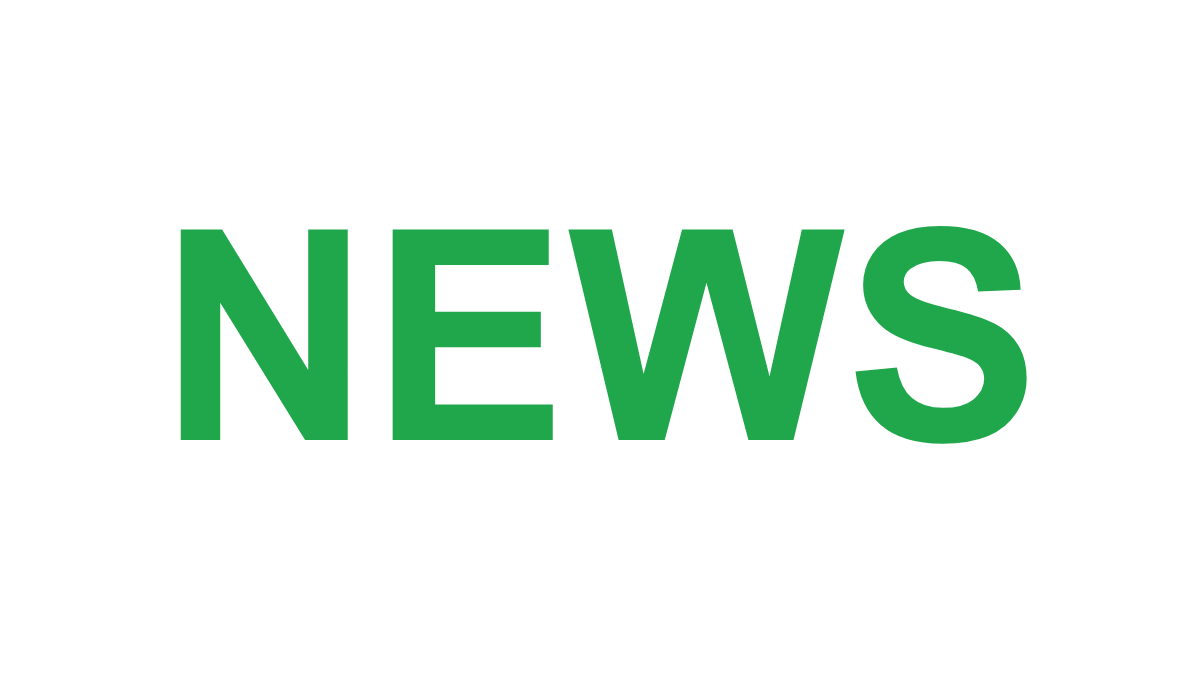 Das Wort NEWS in grünen Großbuchstaben auf weißem Hintergrund.